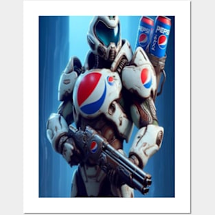 Pepsi Doom Guy Posters and Art